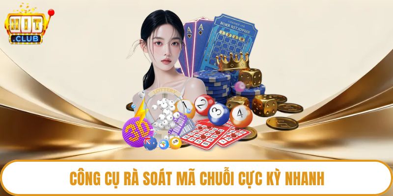 Công cụ rà soát mã chuỗi cực kỳ nhanh