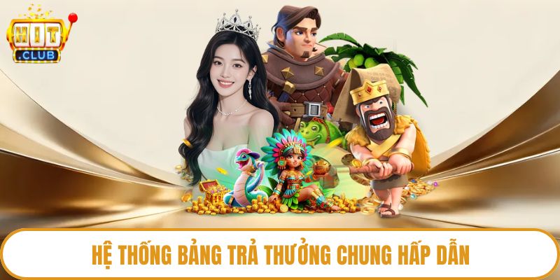 Hệ thống bảng trả thưởng chung hấp dẫn